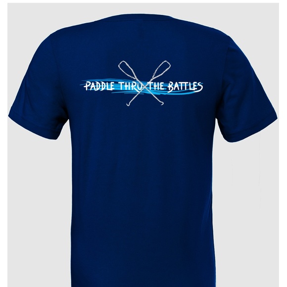 Livin and Chillin 'Paddle Thru the Battles" Shirt - Picture 1 of 2